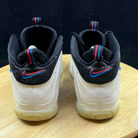 Nike Boys Little Posite Pro 644792-102 White Basketball Sneakers Sz 7y/ 8.5 W - Picture 6 of 12